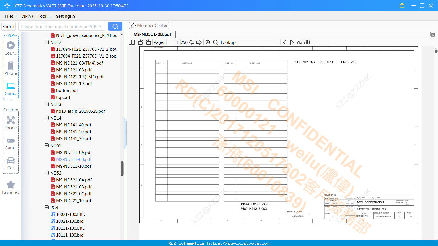 Laptop MSI MS-ND511-0B